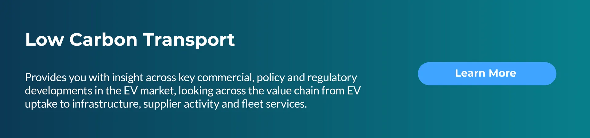 Learn more about the Low Carbon Transport service