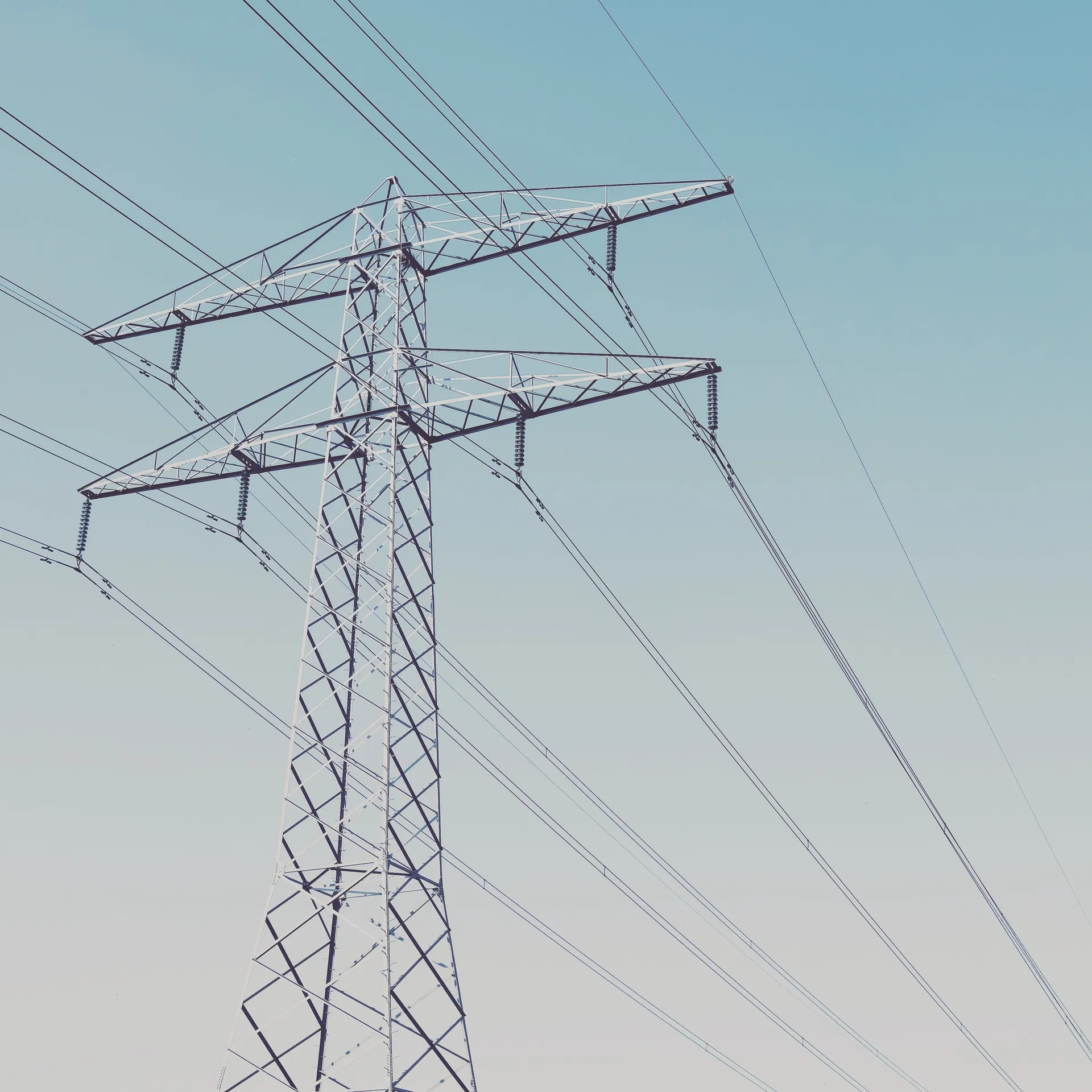 Image of an electricity pylon